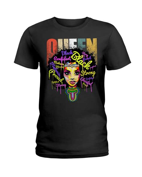 african queen shirts for women educated black