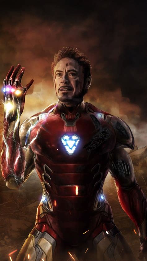 Wallpaper Phone Tony Stark Full Hd Illustrazioni Marvel Personaggi