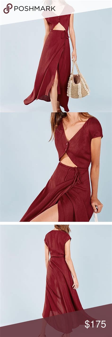 Reformation Red Vista Maxi Dress Dresses Maxi Dress Clothes Design