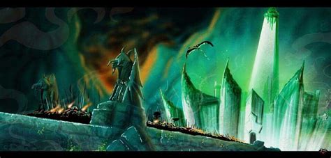 Minas Morgul Middle Earth Art Lord Of The Rings Middle Earth