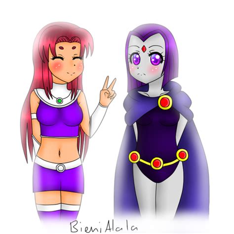 Starfire Raven Commission Clean By Qucker Abdl Cartoons Hot Sex Picture