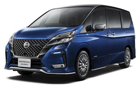 Starting with the looks, the base variant. Nissan Serena Autech (2019 facelift, C27, fifth generation, JDM) photos