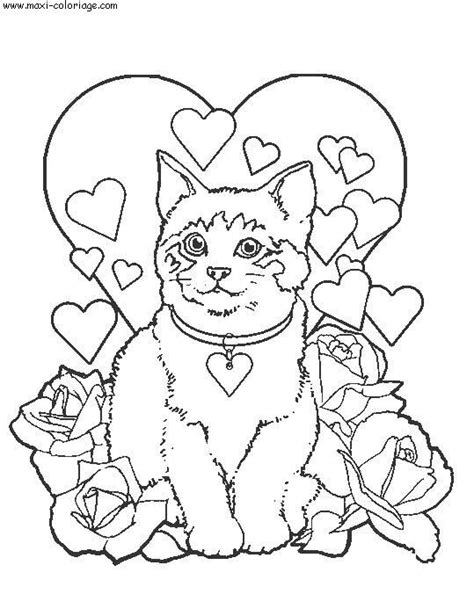 Download Coloriage Chatons