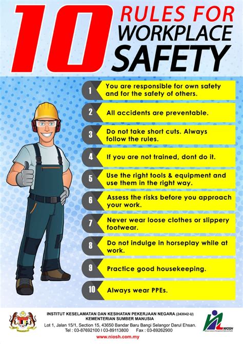 Warehouse Safety Tips Health And Safety Poster Workpl Vrogue Co