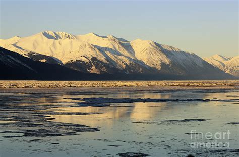 Turnagain Arm And Kenai Mountains Alaska Photograph By Louise