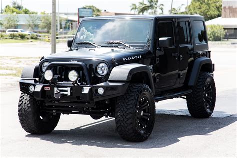 Used 2011 Jeep Wrangler Unlimited Rubicon Black Ops Edition For Sale
