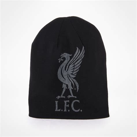 Liverpool Liverbird Beanie Black Hos Kopshop