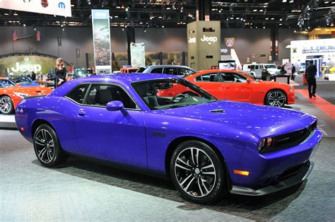 With great power comes great… well, you know the rest. 2013 Dodge Challenger SRT8 Core Model: Chicago 2013 Photo ...