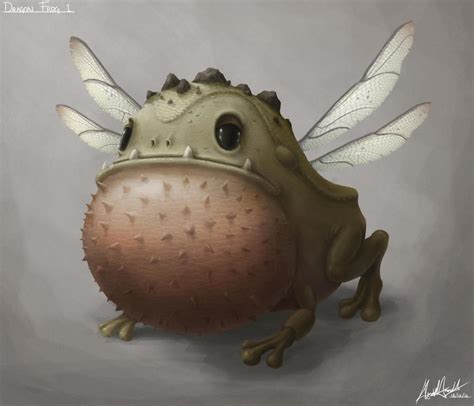 Dragon Frog 1 By Alex Maxwell On Deviantart