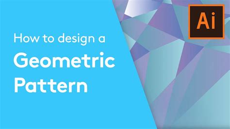 How To Design A Geometric Pattern In Illustrator Adobe Tutorial Youtube
