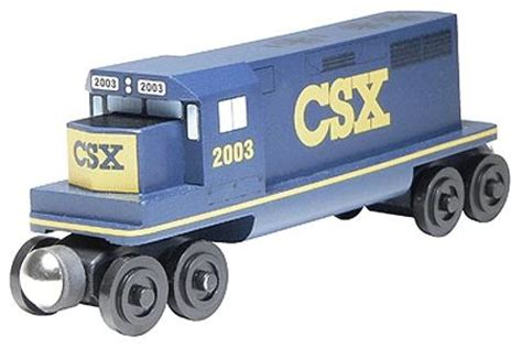 CSX Wooden Train Toys