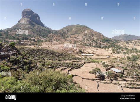 Granite Hills Or Mountains Of Adwa Tigrai Ethiopia Stock Photo Alamy