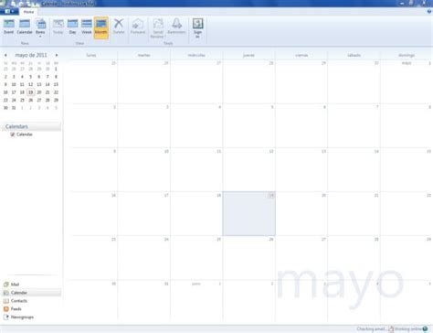 Windows 7 Calendar Week Number Month Calendar Printable