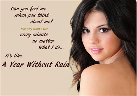 A year without rain lyrics. Is this the cover for A year without rain album? - The ...