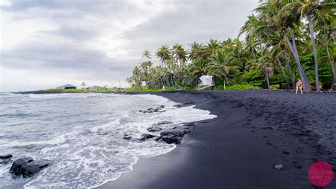 Punaluu Beach Big Island Hawaii A Stunning Black Sand Beach