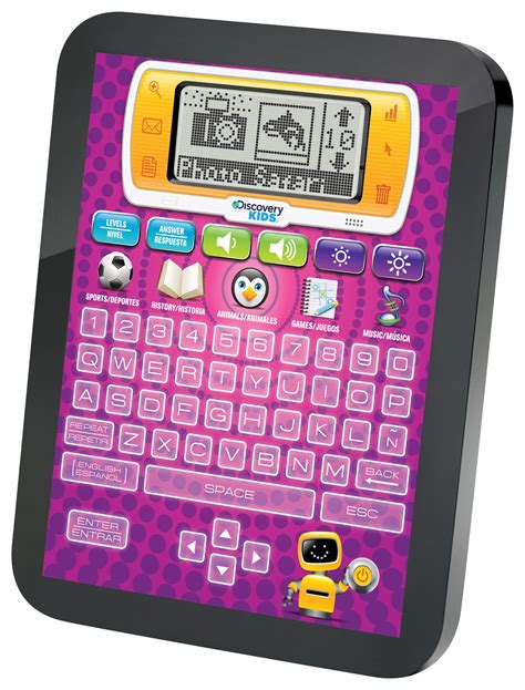 Best Buy Discovery Kids Teach And Talk Bilingual Tablet Pink 2707019