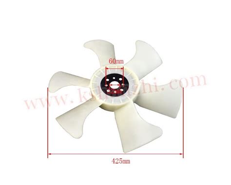 china customized forklift parts fan blade   isuzu