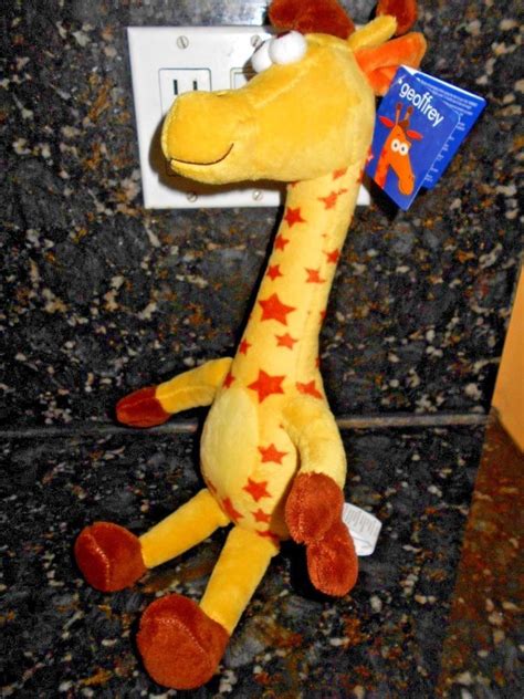 Toys R Us Geoffrey Giraffe Stuffed Plush 12 Nwt Toysrus Toys R
