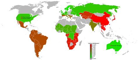 Global Geography Of Milk Consumption And Lactose Intolerance