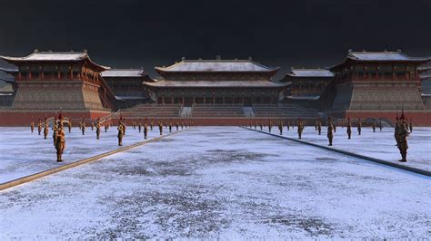 Chinese Ancient Architecture 3d Model Animated Cgtrader