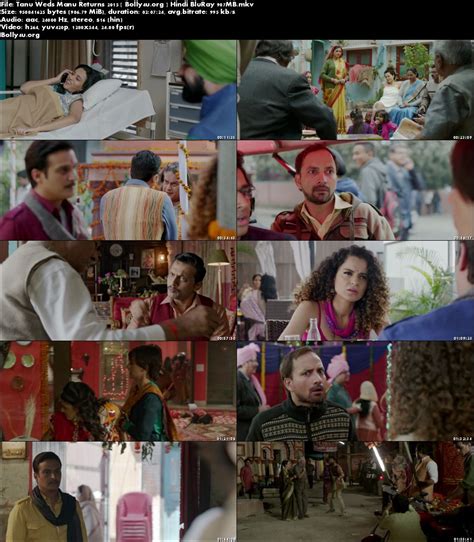 Tanu Weds Manu Returns 2015 Brrip 900mb Hindi Movie 720p