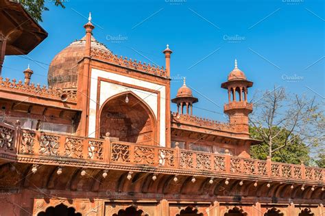 Fatehpuri Masjid A Mosque Near Taj Mahal In Agra India Containing Agra
