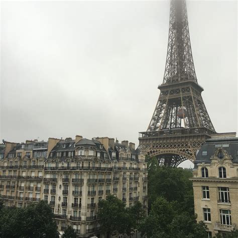 View Of The Majestic Eiffel Tower From My Balcony At Pullman Paris Tour