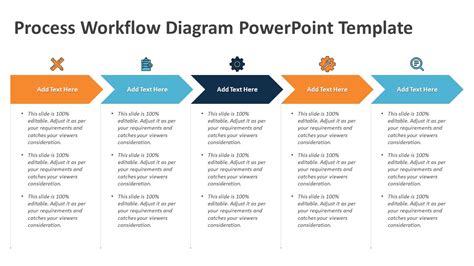 Process Workflow Diagram Powerpoint Template Workflow Slides