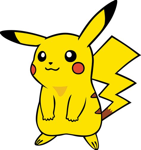 Download Free Printable Clipart And Coloring Pages Pikachu Svg Png