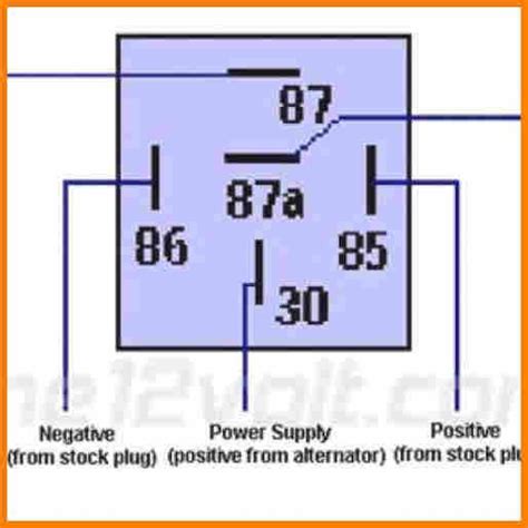 5 12v Relay Wiring Diagram 5 Pin Cable Diagram Relay Diagram Power