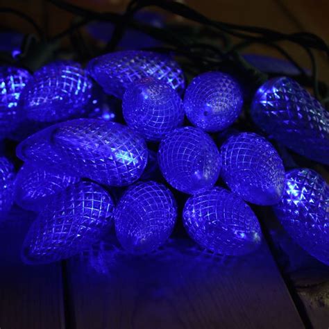 Blue C9 Led Lights Perfect For Parties Christmas Light Source