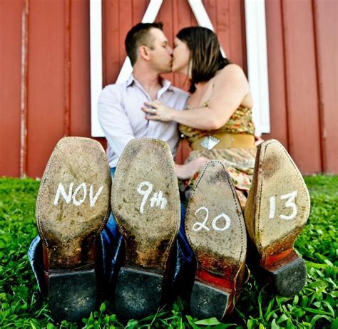 Country Themed Save The Date Ideas Country Save The Date Ideas