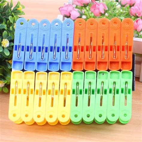 plastic clothespins laundry hanging pins clips household clothespins socks underwear drying rack