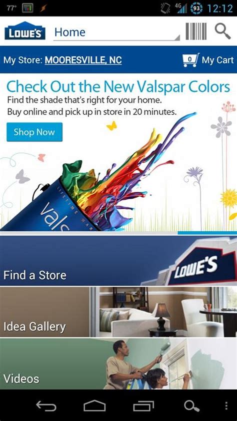 Lowes Has An App Now Allows You To Create Supplies Lists Read
