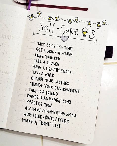Pin By Tiny Ray Of Sunshine On Bullet Journal Self Care Self Care