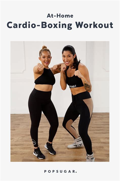 25 Minute No Equipment Cardio Boxing Workout Rumble Popsugar Fitness