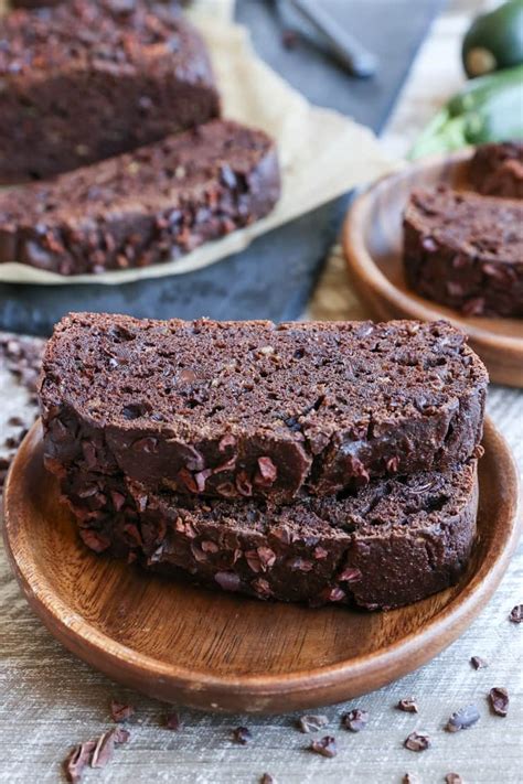 Paleo Double Chocolate Zucchini Bread The Roasted Root