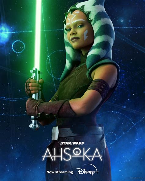 amazing new ahsoka posters showcase anakin skywalker and clone wars cameos