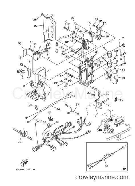 Wiring diagram will come with several easy to follow wiring. ELECTRICAL - 2008 Yamaha Outboard 90hp 90TLR | Crowley Marine