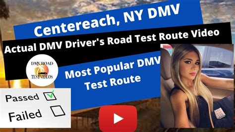 Actual Test Route Centereach Ny Dmv Exam Course 1 Behind The Wheel