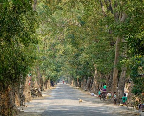 Rural Scenery In Mandalay Myanmar Editorial Stock Image Image Of