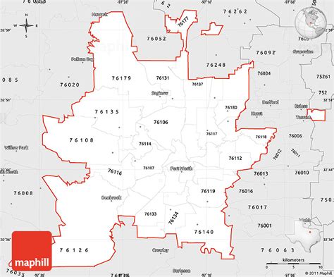 Physical Map Of Zip Codes Starting With 761 Images And Photos Finder