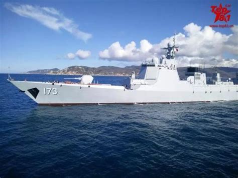 中国海军南海演习：新服役052d舰亮相反导零误差 中国海军南海反导新浪军事