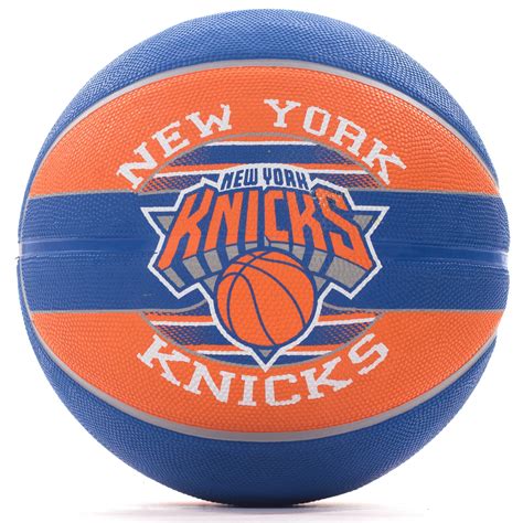 Spalding New York Knicks Nba Team Basketball Blueorange Size 7 Ebay