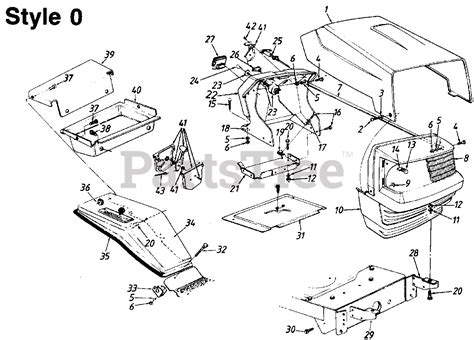 Mtd 130 610 000 Mtd Lawn Tractor Style 0 1990 Parts Parts Lookup