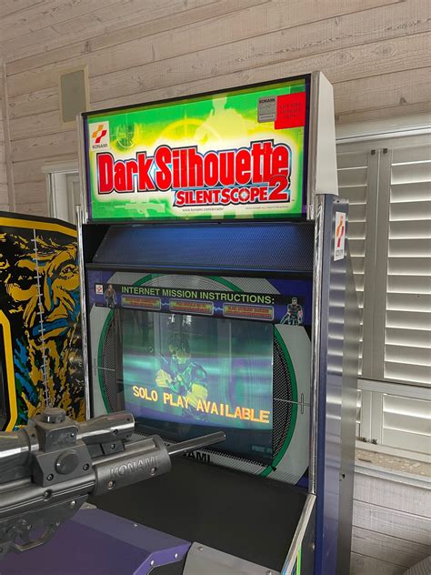 Dark Silhouette Silent Scope 2 Video Game For Sale Endless Pinball