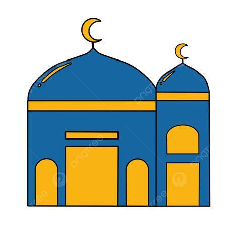 Mosques Clipart Transparent Background Illustration Of Mosque Png