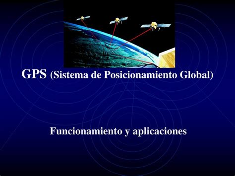 Ppt Gps Sistema De Posicionamiento Global Powerpoint Presentation