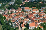 Luftaufnahme Kamenz - Altstadtbereich und Innenstadtzentrum in Kamenz ...