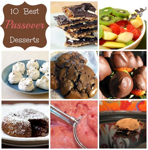 10 Best Passover Desserts